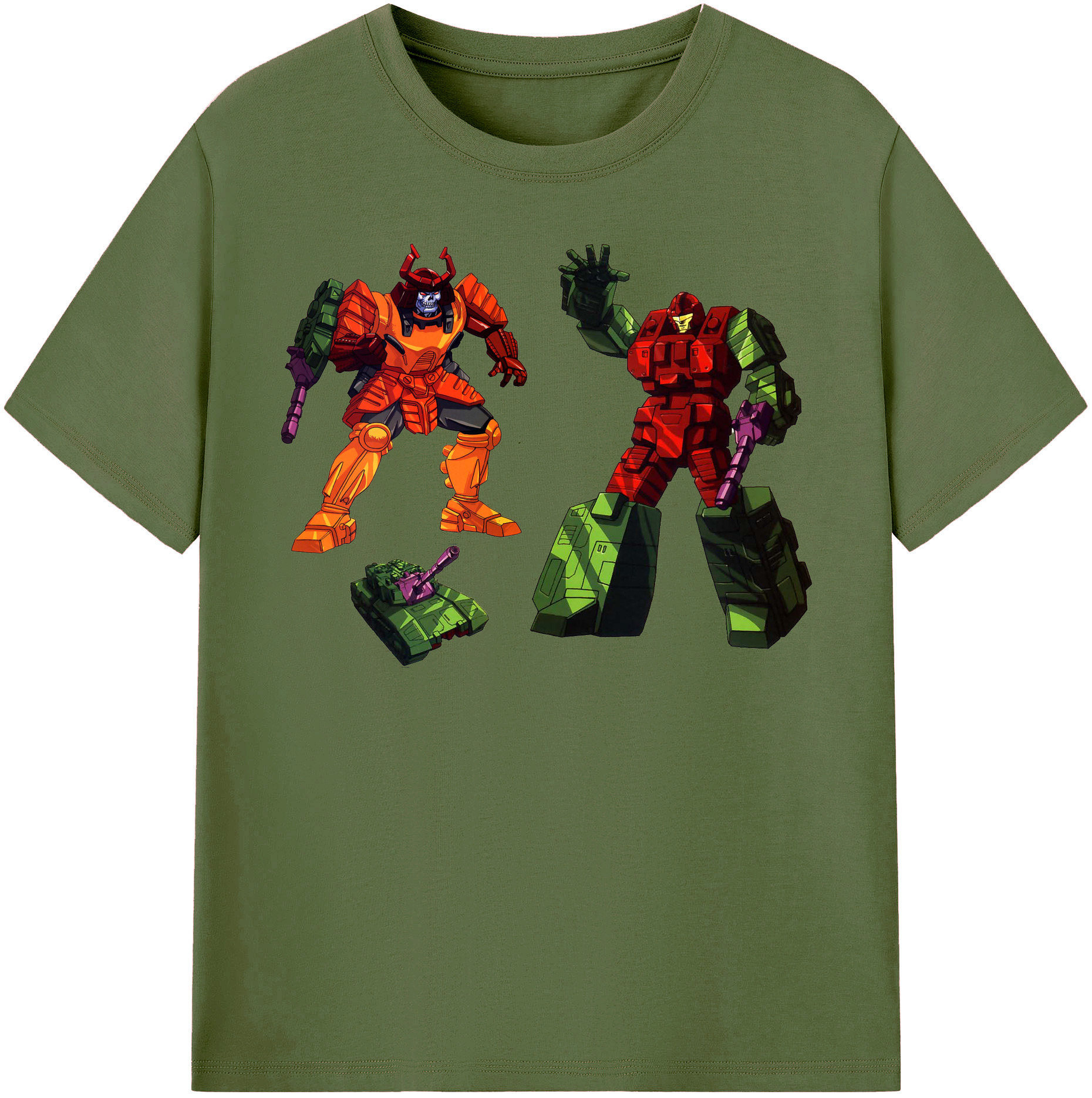 （画像用）  綿100％半袖Tシャツ（フロントプリント）